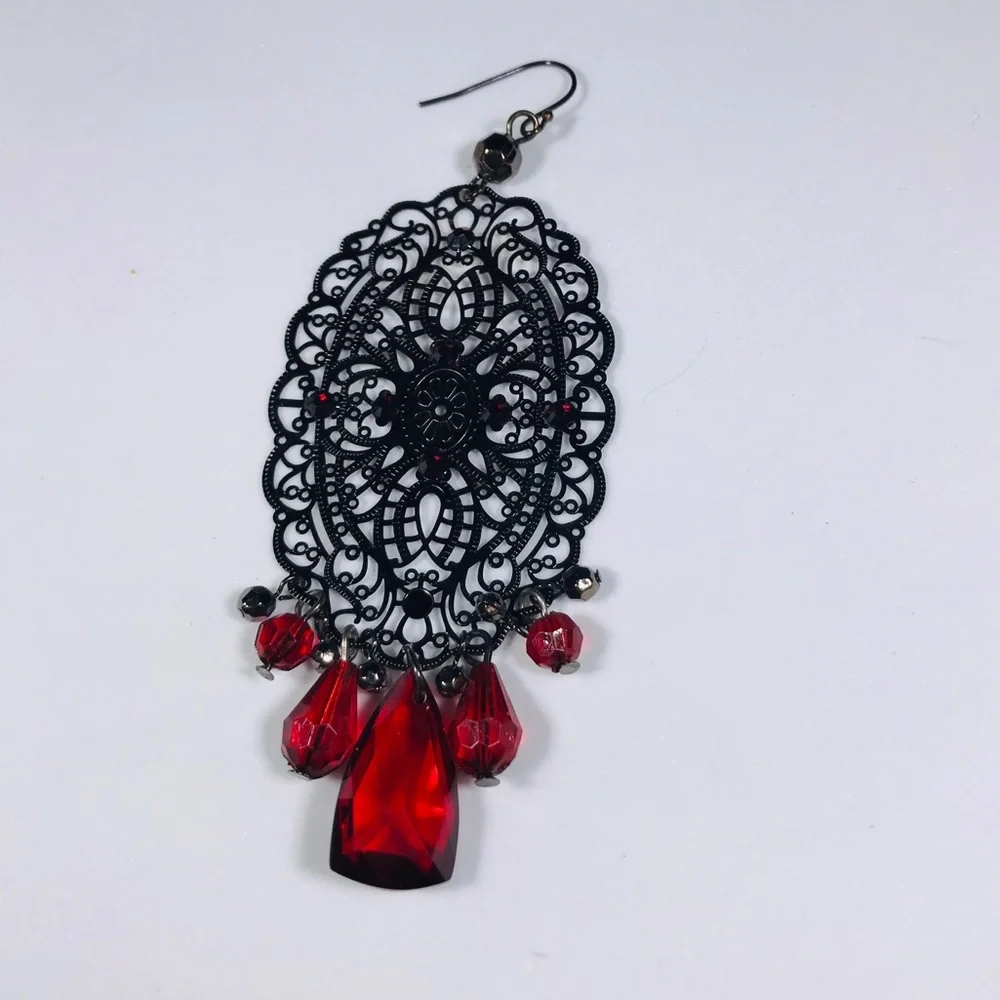Goth Vintage Unique SINGLE Earring Statement Streetwear